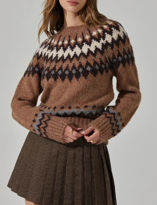 Feyre Sweater, Brown