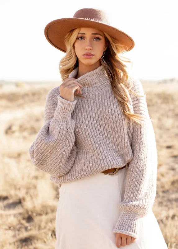 Kenzie Sweater in Heather Oat