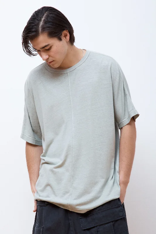 Hemp Cross Oversized T-Shirt Sage