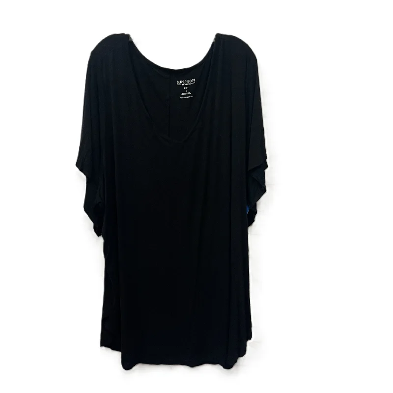 Top Short Sleeve By Torrid In Black, Size: 6