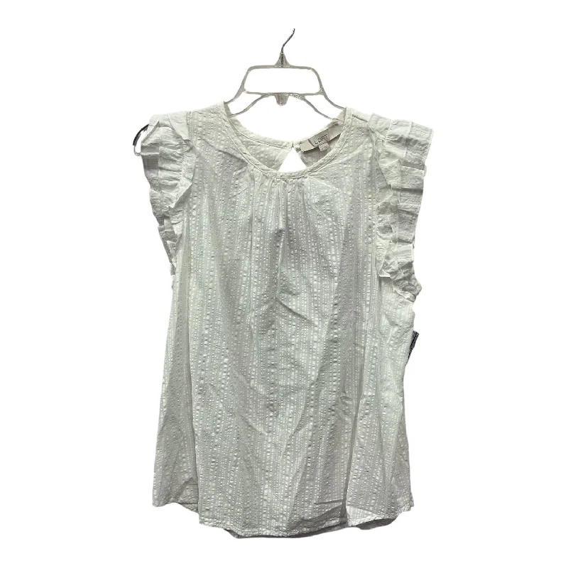 Top Ss By Loft In White, Size:M