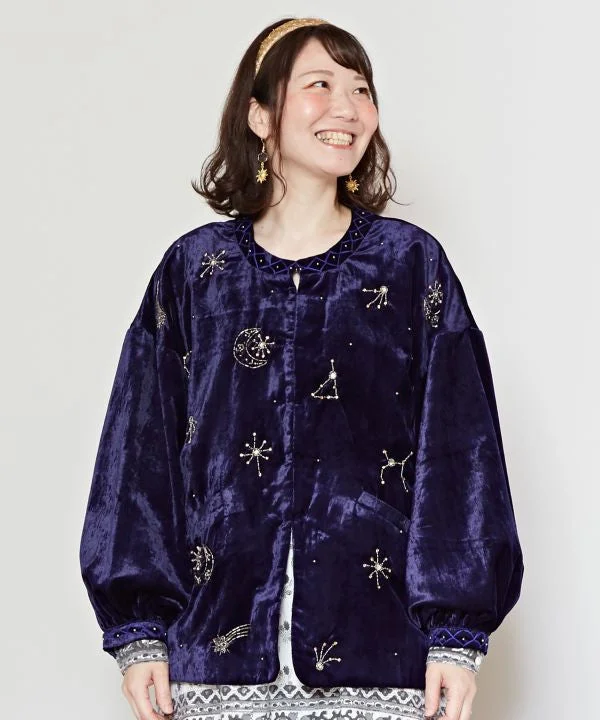 Moon Star Velour Jacket