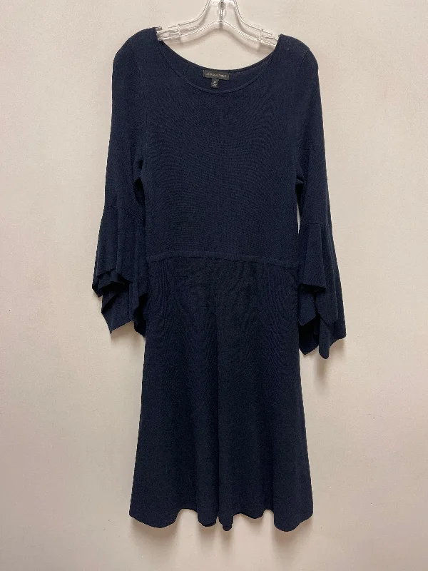 Dress Casual Maxi By Banana Republic In Navy, Size: M