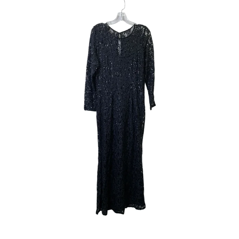 Dress Casual Maxi By Marina In Black, Size:L