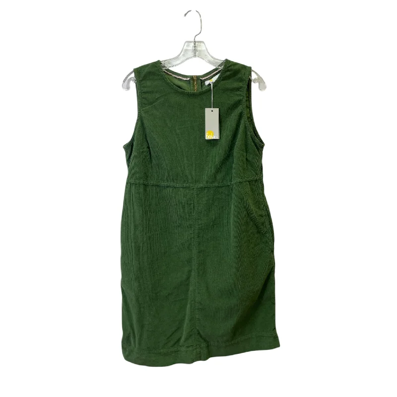 Dress Casual Midi By Boden In Green, Size:10