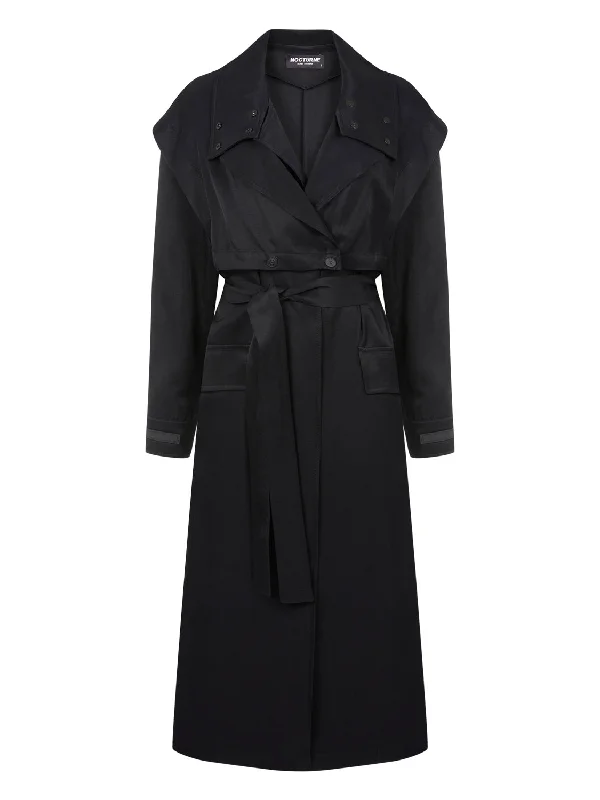 Double-Breasted Trench Coat