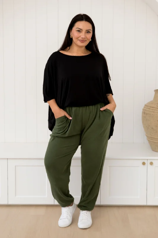 Everyday Lounge Pant | Moss Green