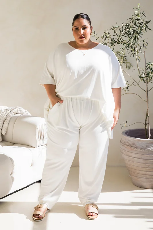 Everyday Lounge Pant | White