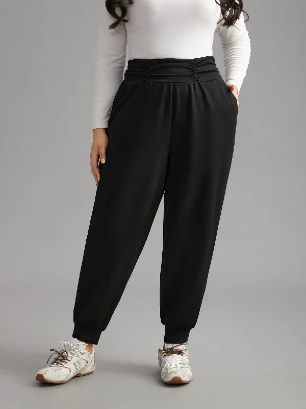 Supersoft Essentials Elastic Waist Pockets Jogger Pants