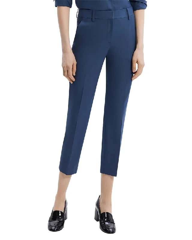 Theory Treeca Wool-Blend Pant