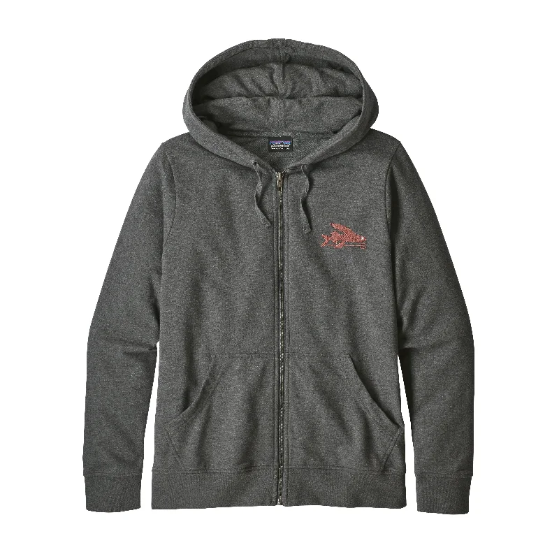 W's Small Flying Fish Ahnya Full-Zip Hoody