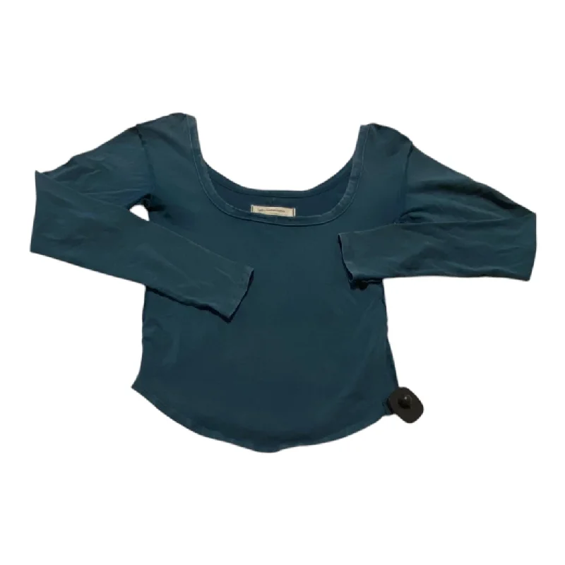 Top Long Sleeve Basic By We The Free In Teal, Size: S