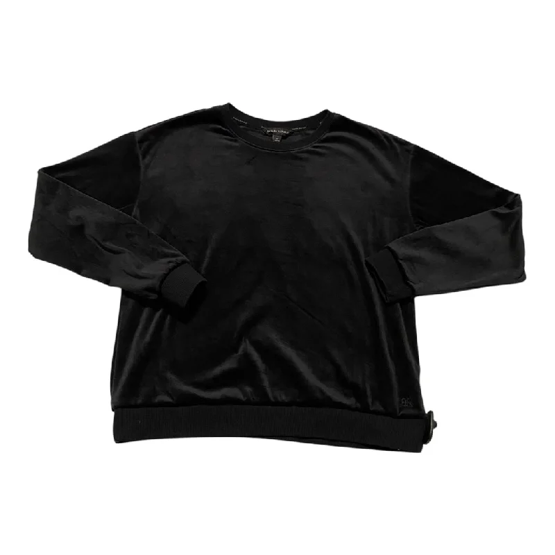 Top Long Sleeve By Banana Republic In Black, Size: M