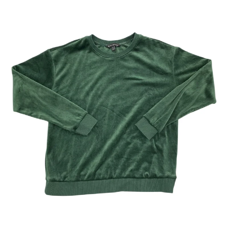 Top Long Sleeve By Banana Republic In Green, Size: M