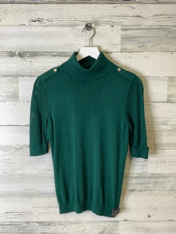 Top Long Sleeve By White House Black Market In Green, Size: M